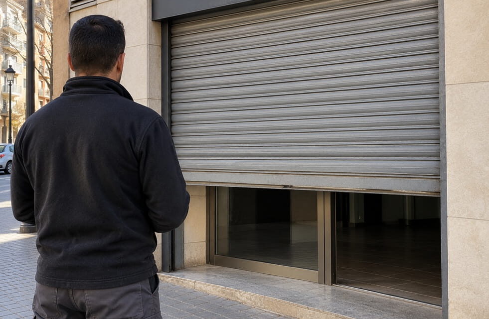 Persianas para locales en Burjassot